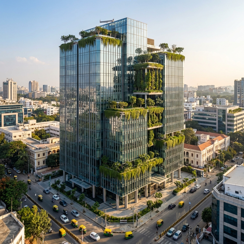 Modern Construction in Bengaluru